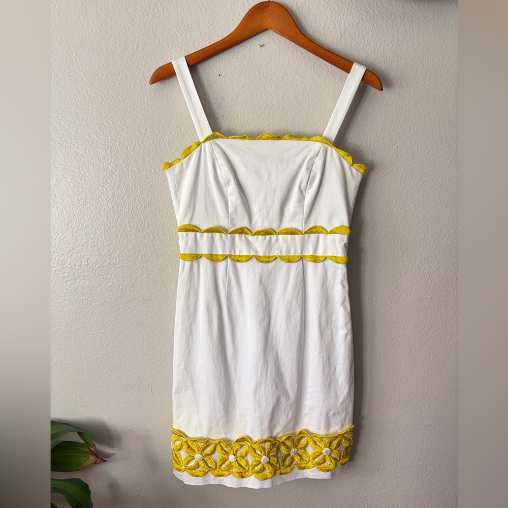 Y2K Vintage Original Milly of New York Mini Dress Embroidered Details Size 6